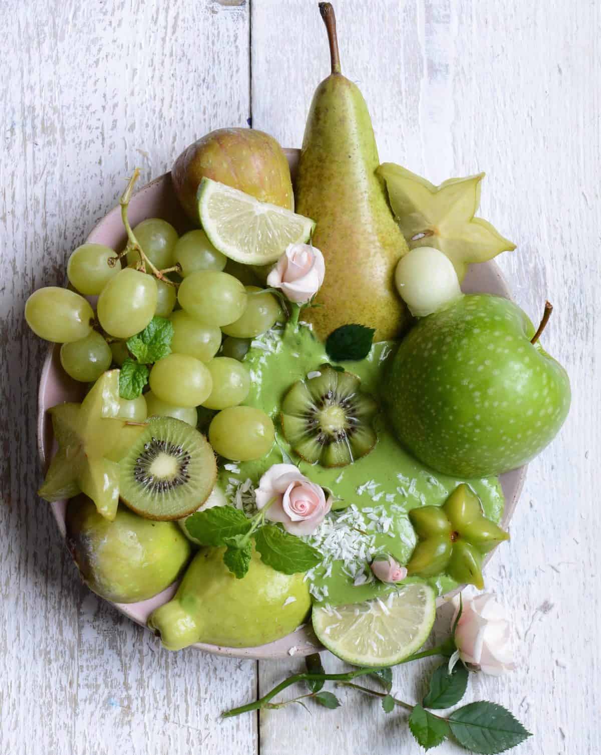Green Fruit Salad