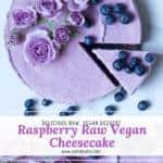 raspberry raw vegan cheesecake