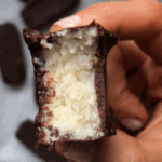 homemade chocolate bounty bar vegan