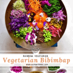 rainbow vegetarian bibimbap recipe