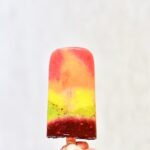 Colorful fruit lollies