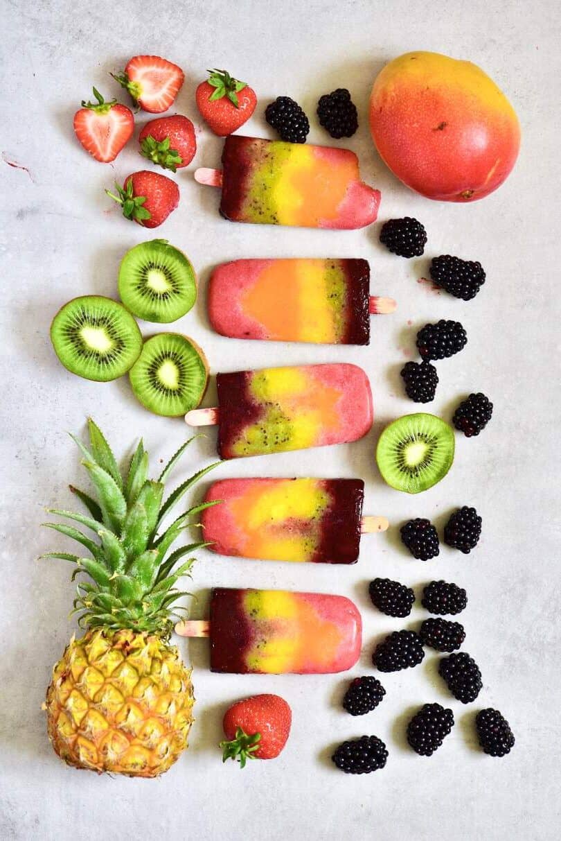 fruit lollies