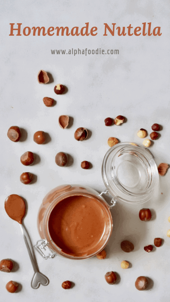 DIY Homemade vegan Nutella dairy-free, refined sugar-free, paleo, vegan & healthier
