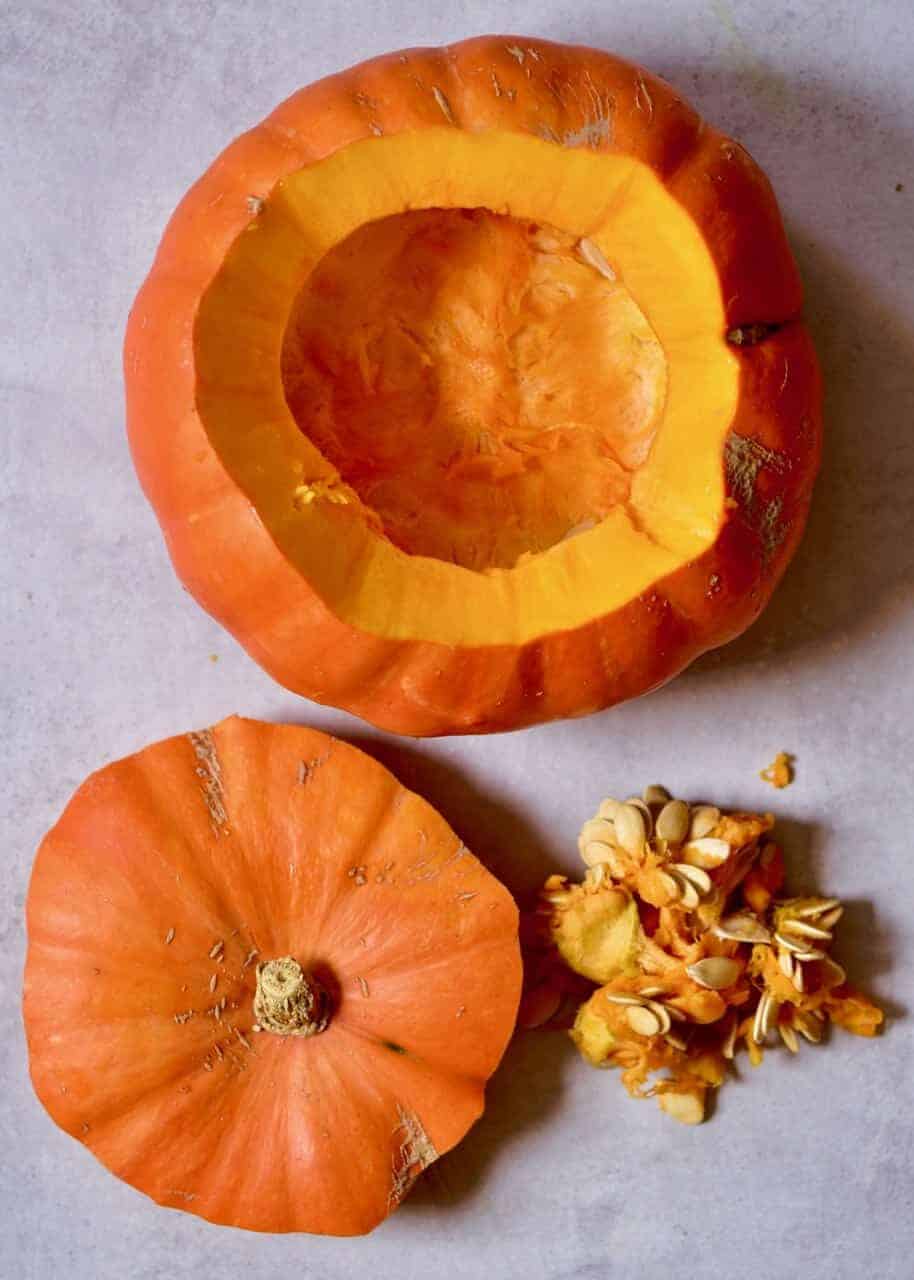 Deseeded pumpkin