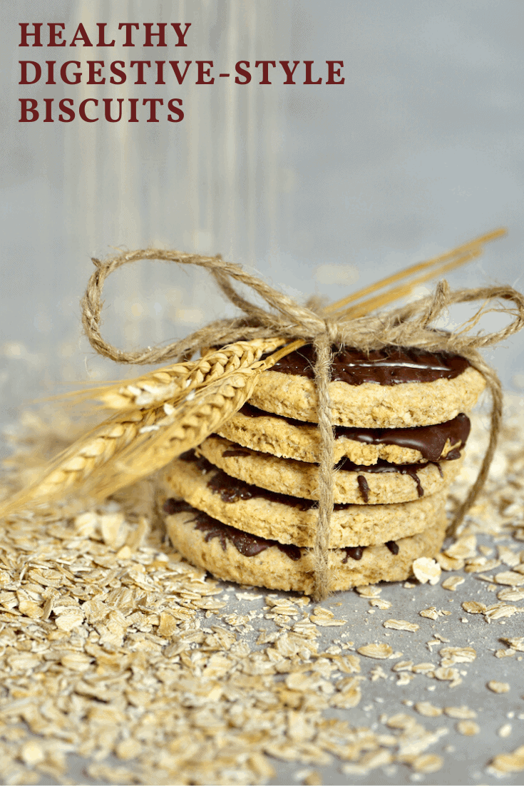 Healthy Chocolate Digestive Biscuits Recipe (Oat Cookies) Alphafoodie