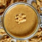 A delicious and nutritious one ingredient homemade walnut butter recipe with lots of flavoured walnut butter suggestions and walnut butter recipes and uses! ( including as an edible Christmas gift) - 31