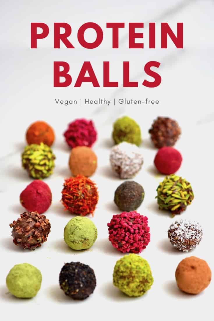 This cacao & almond protein balls recipe is a quick & simple healthy energy balls snack. With just a few clean ingredients, you can learn how to make a delicious batch of no bake protein balls.
