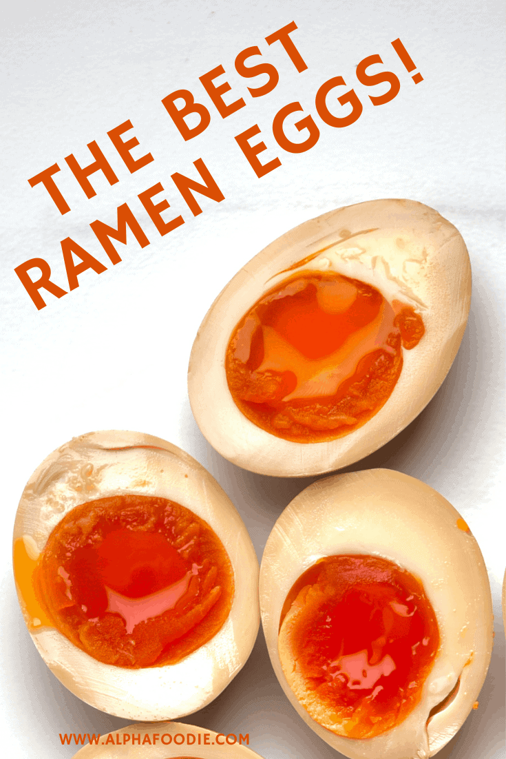 Super Easy Ramen Eggs Alphafoodie