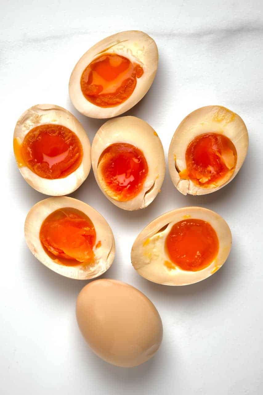 Simple Soy Marinated Ramen Eggs Sweet Salty Umami Alphafoodie