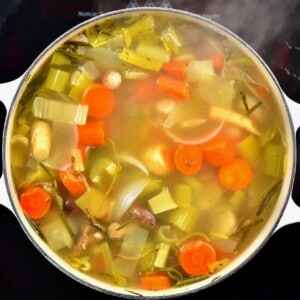How to Make 1-Pot Homemade Vegetable Stock - Alphafoodie