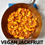 PULLED JACKFRUIT in a wok