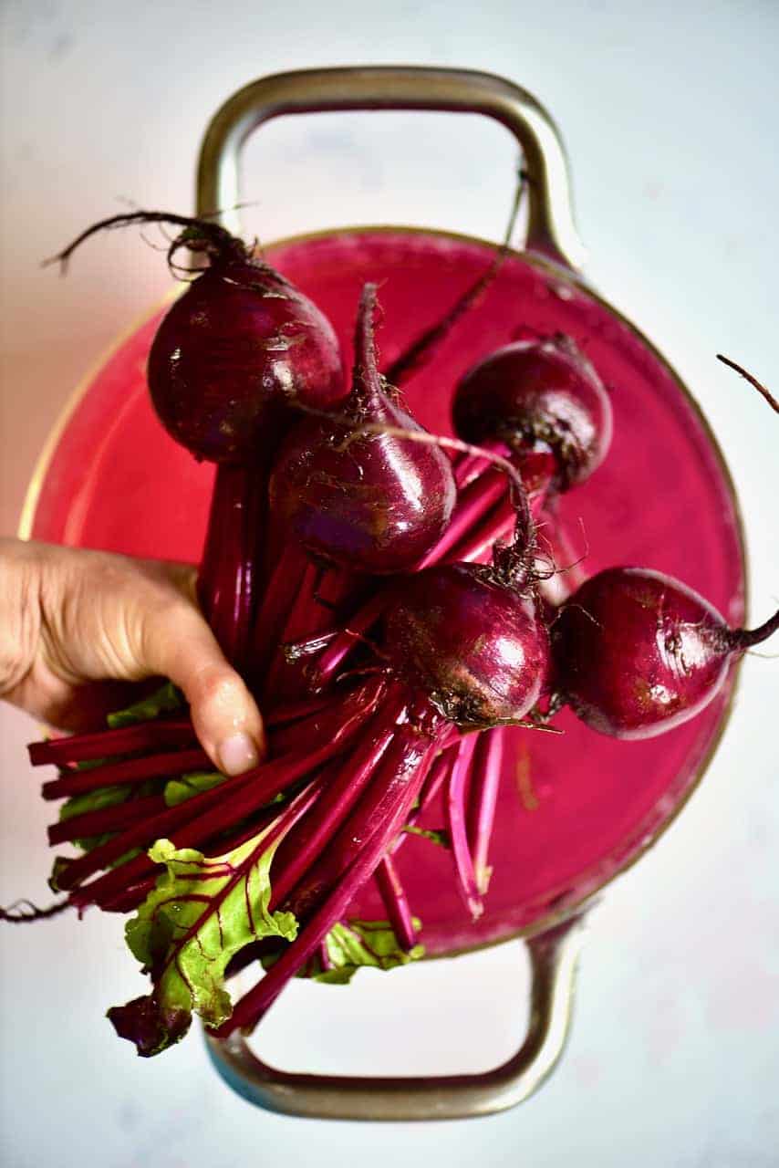 Cleaned beetroot