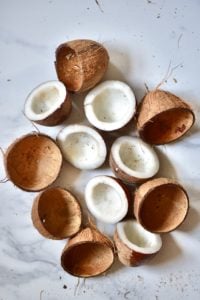 Open coconuts