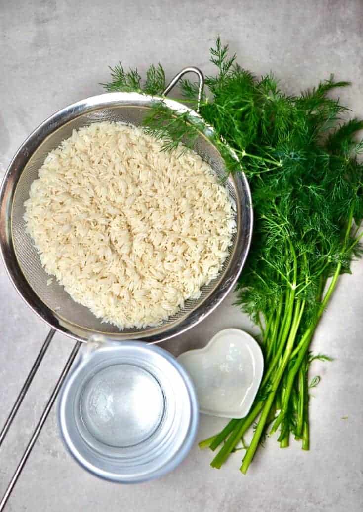 Persian Fluffy Basmati Dill Rice Alphafoodie