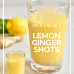 Ginger lemon shots