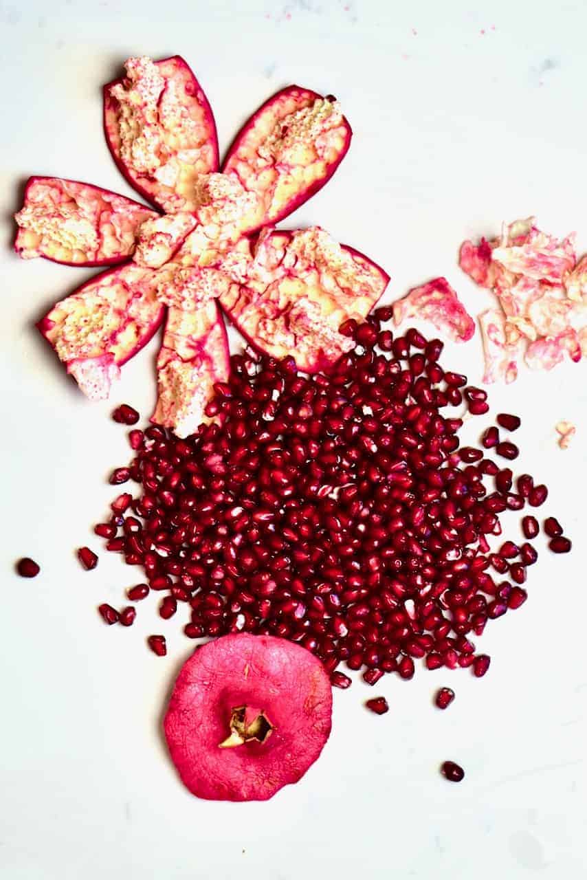 Deseeded pomegranate
