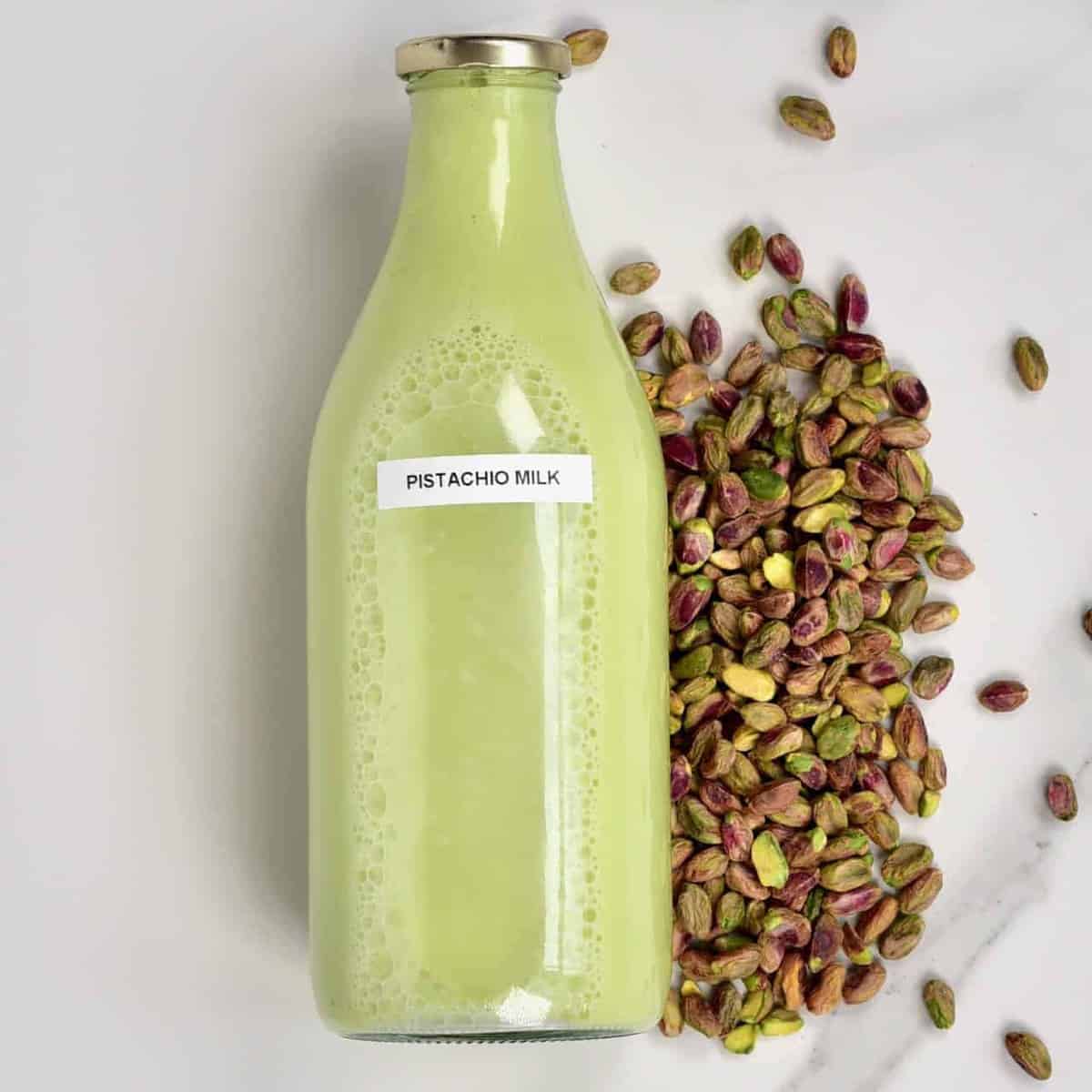 Pistachio nut milk-image