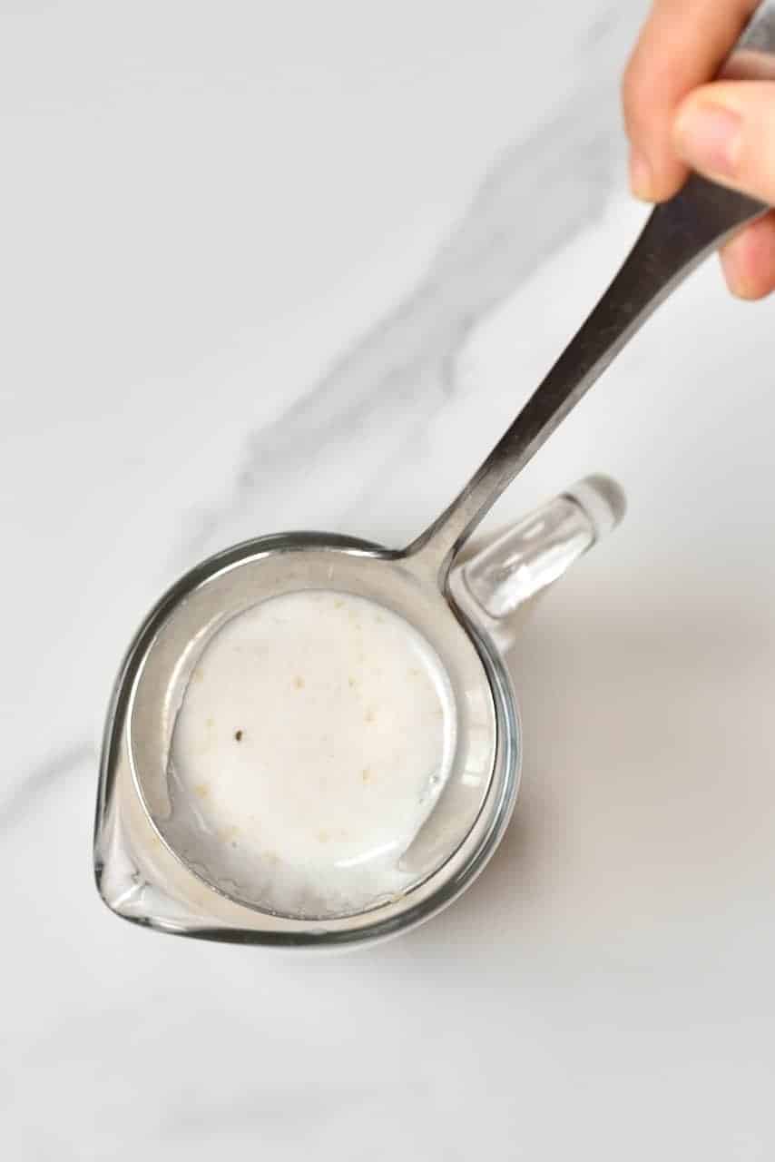 Removing slimy layer from Flaxseed Milk