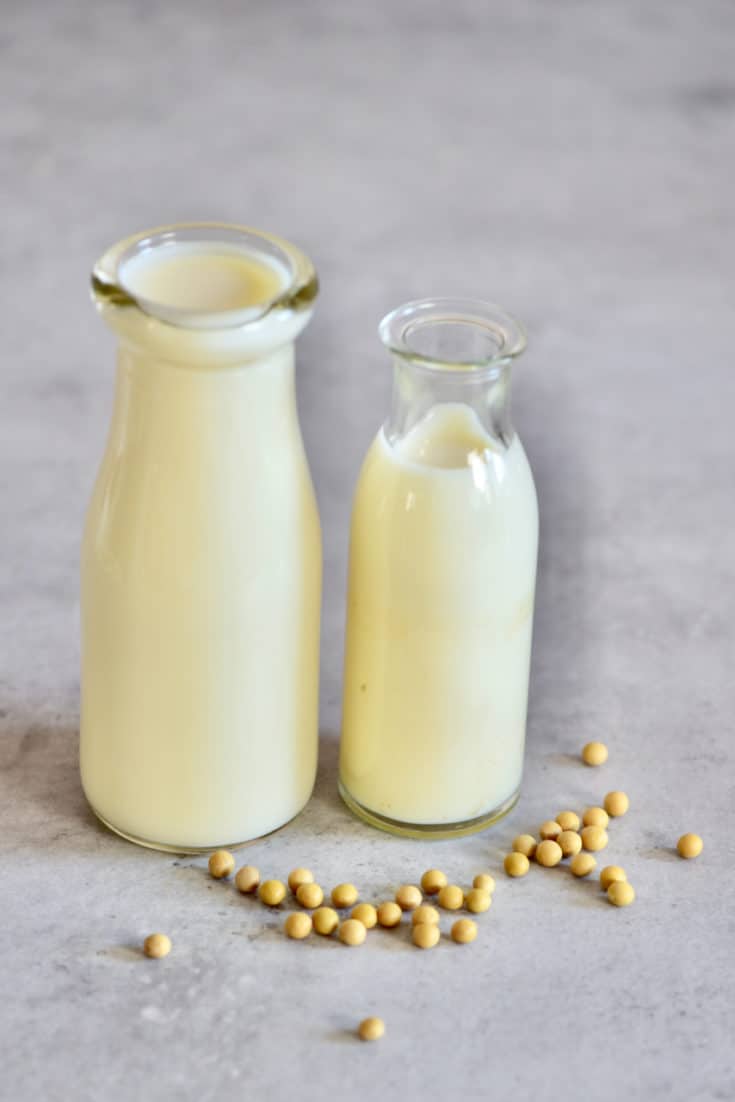 Simple Homemade Soy milk Recipe Alphafoodie