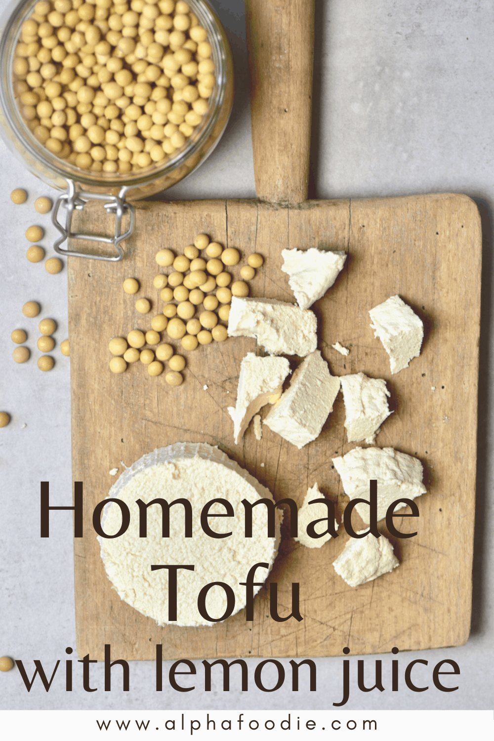 How To Make Tofu at Home - Two Simple Methods - Alphafoodie