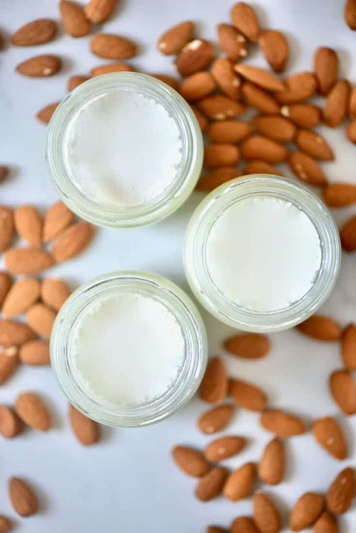 Homemade DairyFree Almond Yogurt Alphafoodie