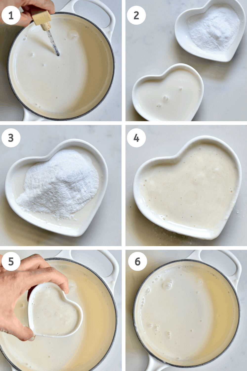 the steps for how to make homemade yogurt
