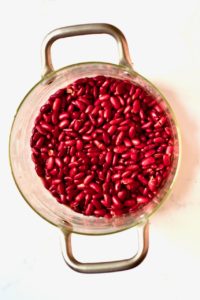Red Kidney Beans in a pot