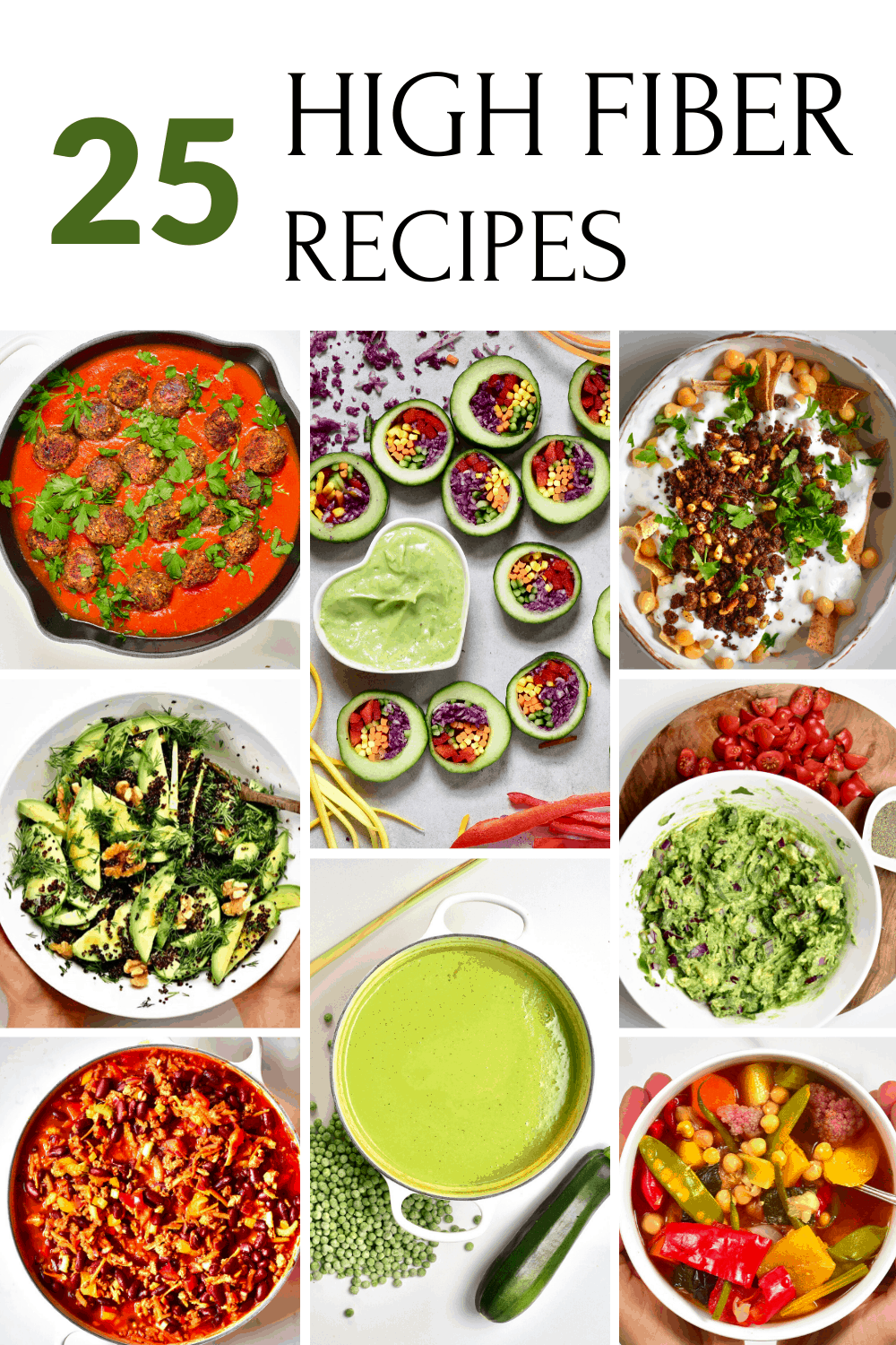 30 Easy High-Protein, High-Fiber Dinner Recipes