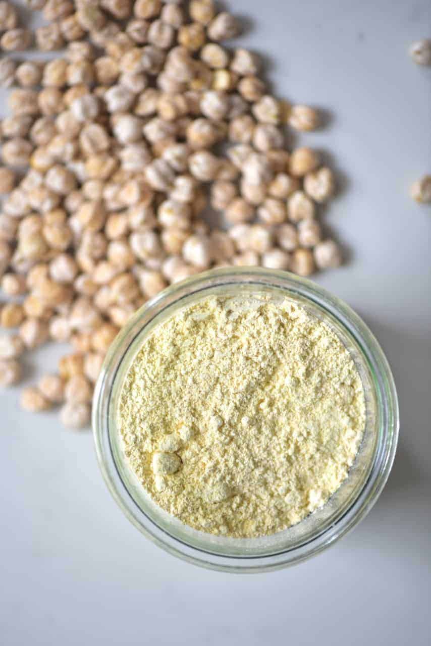 How To Make Chickpea Flour (TWO Methods!)- Alphafoodie