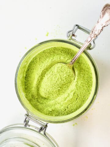 green pea powder - Square photo