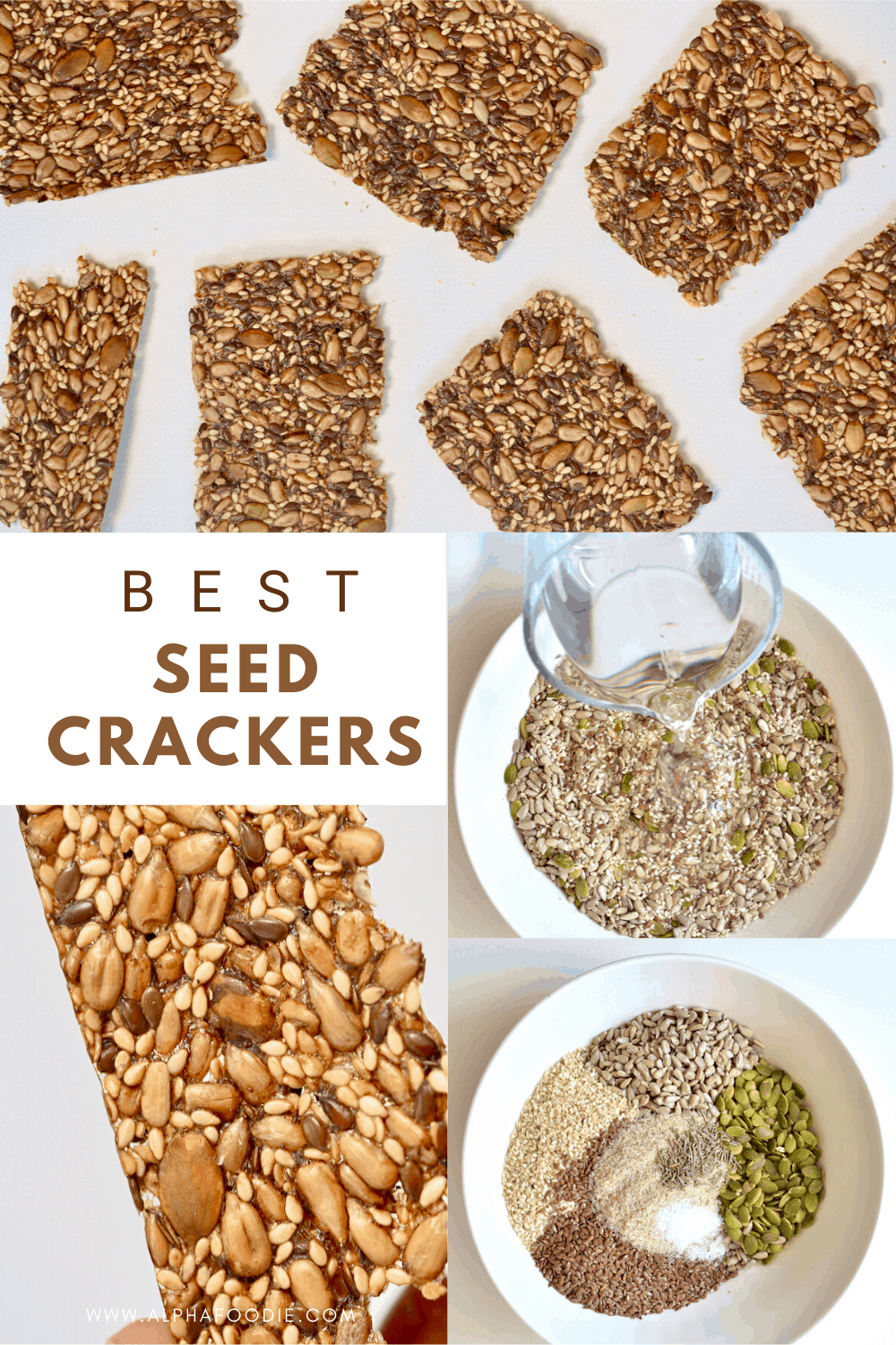 The Best Seed Cracker Recipe (GF, Vegan, Keto) Alphafoodie