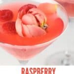 A serving of Raspberry Lemonade