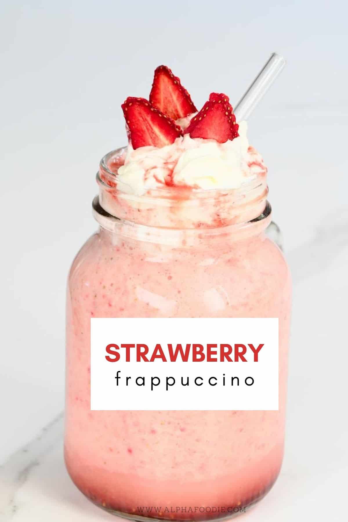 Strawberries And Cream Frappuccino Starbucks Copycat Alphafoodie