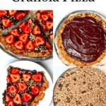 Steps to making Strawberry Nutella Pizza
