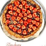 Strawberry Nutella Pizza
