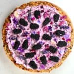 blackberry granola pizza