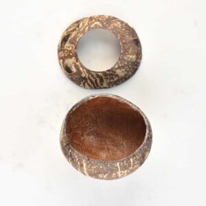 Natural 100% Handmade Coconut Shell Bowl for dessert fruits and seeds 