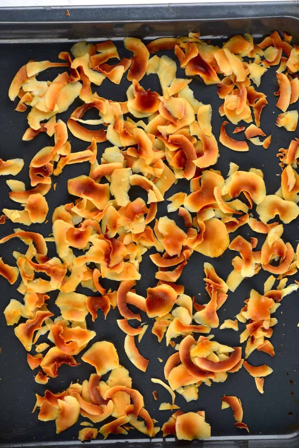 How To Make Coconut Flakes (Coconut Chips) Alphafoodie