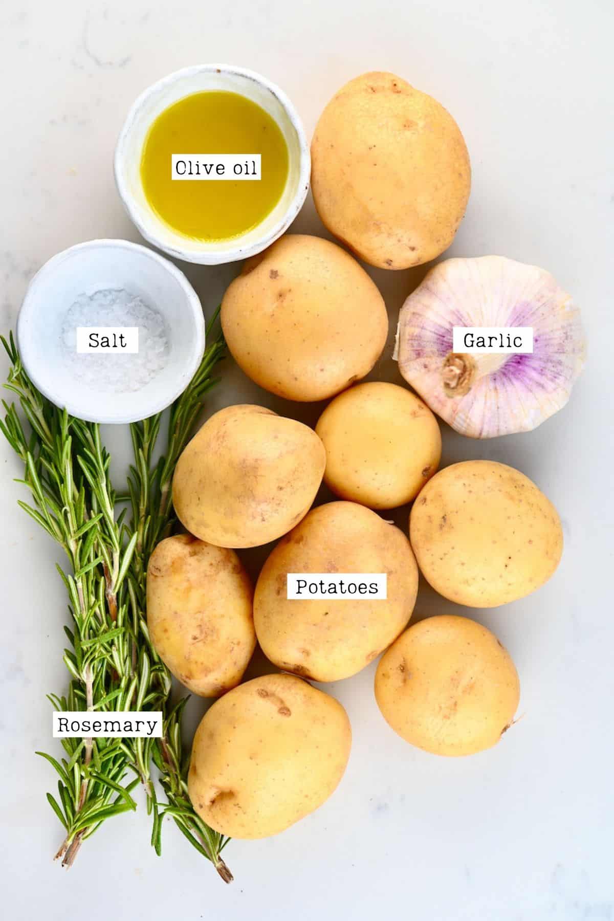 Crispy Roasted Potatoes Ingredients