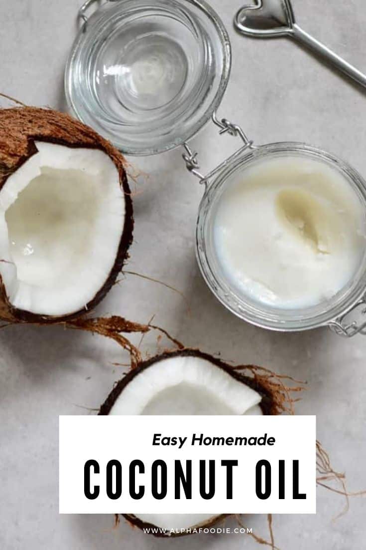 how to make cold pressed coconut oil at home