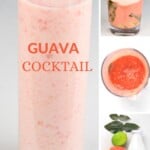 steps to making Guava Cocktail