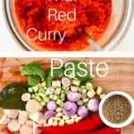 Steps to making Thai Red Curry Paste