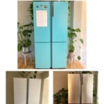 Steps to painting a fridge