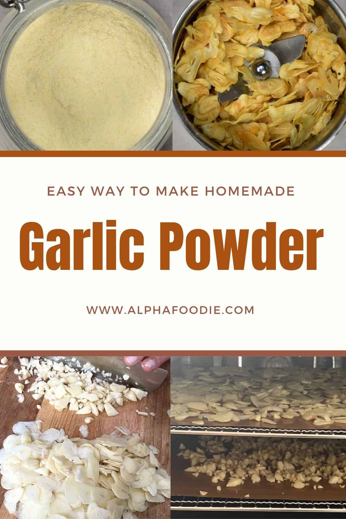 How to Make Garlic Powder Alphafoodie