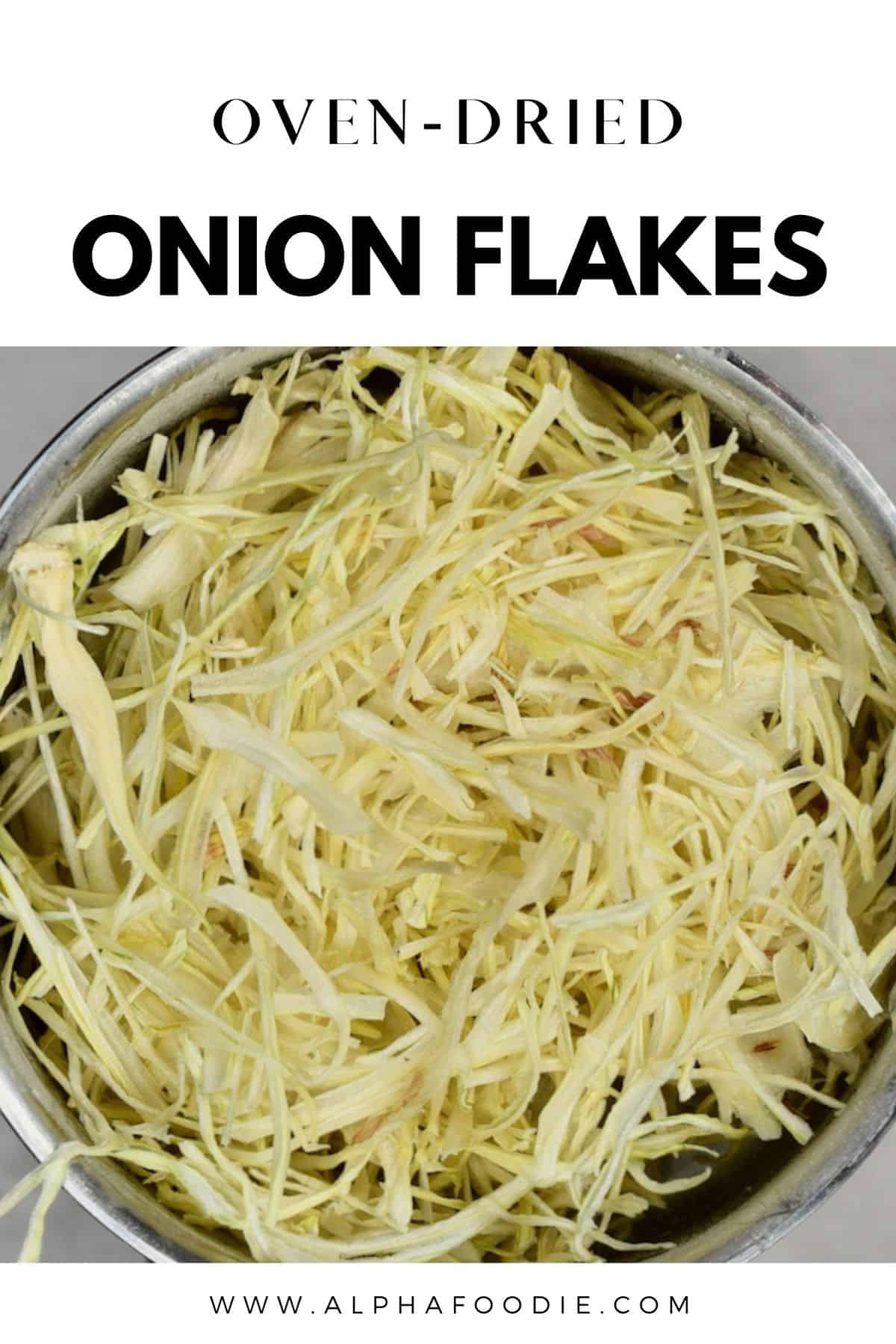 How to Make Onion Flakes Alphafoodie