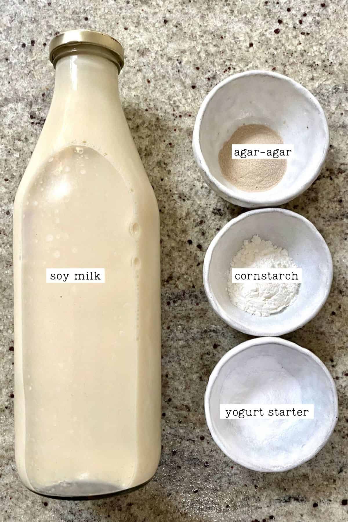 Soy Yogurt ingredients