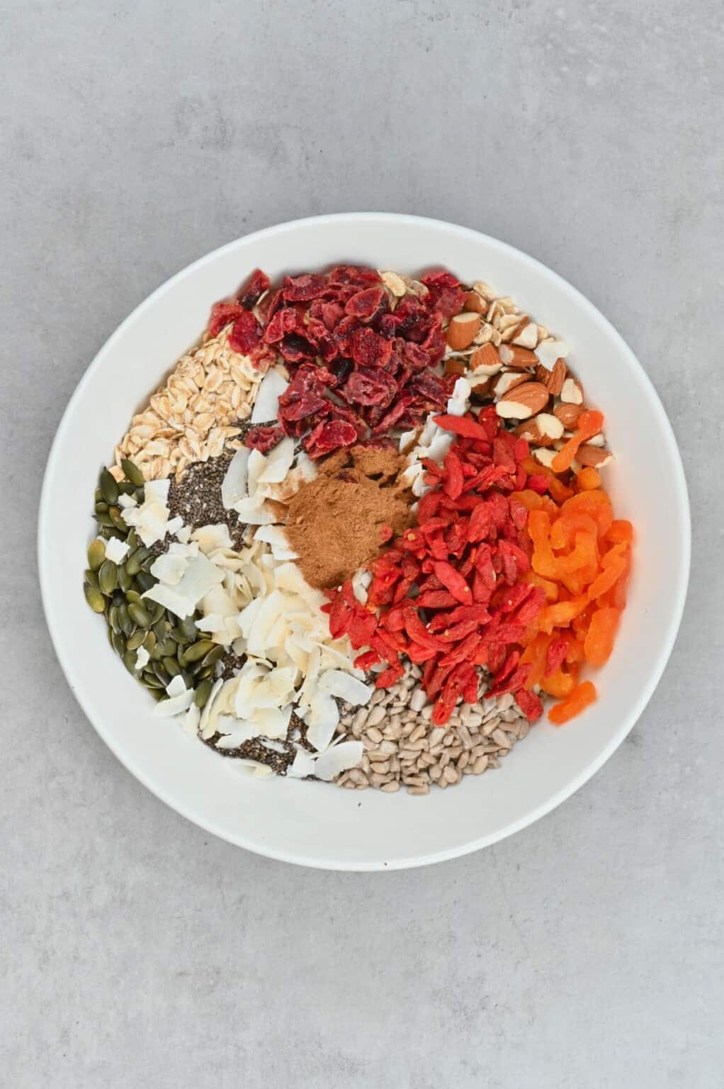 Healthy Muesli Recipe (Vegan Protein Breakfast) Alphafoodie