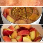 Steps for making applesauce