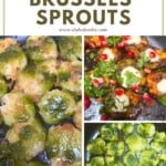 Oven-roasted Brussels sprouts