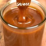 Caramel Sauce in a jar